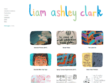 Tablet Screenshot of liamashleyclark.com